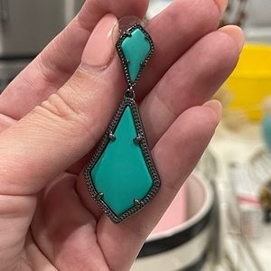 Kendra Scott turquoise earrings